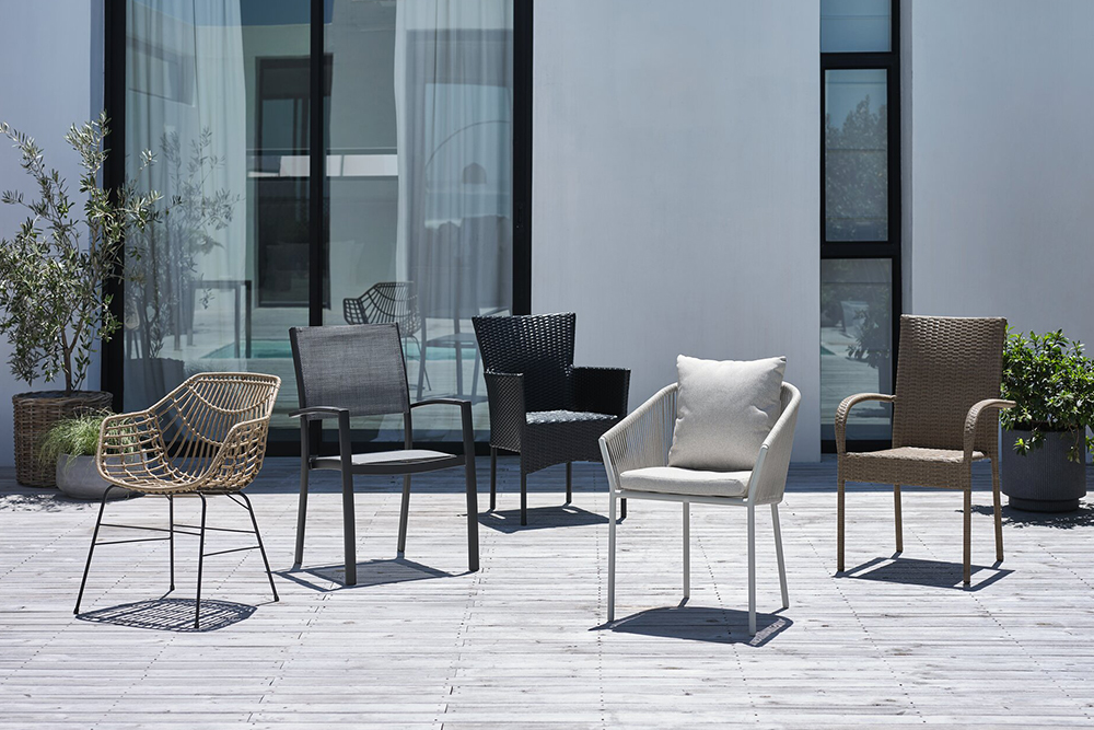Chaises de jardin