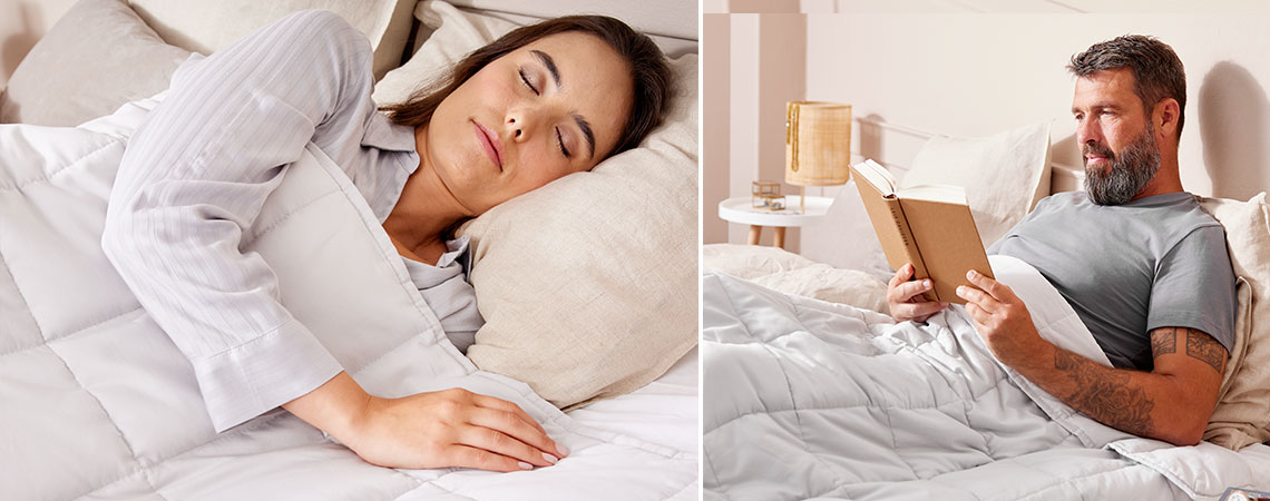 Une couette pondérée peut améliorer la qualité de votre sommeil
