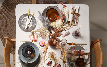 Créez une table festive et élégante pour le nouvel an