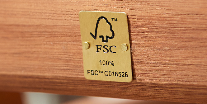 Le logo FSC est l’assurance d’un bois provenant de sources responsables