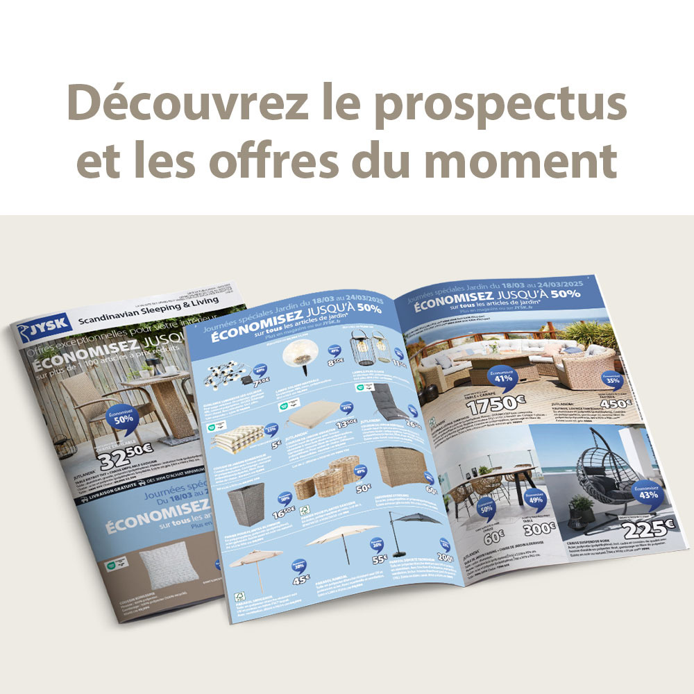 Le prospectus du moment