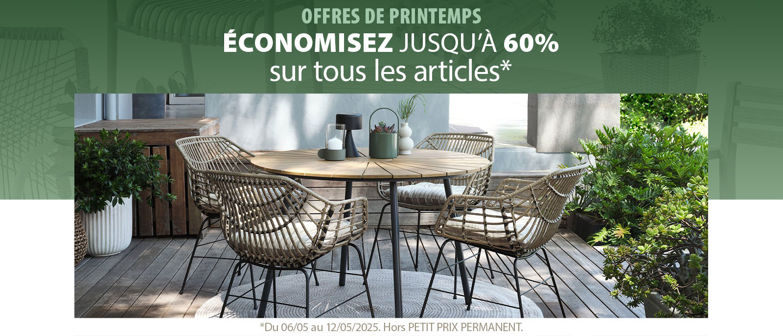 Offres de printemps
