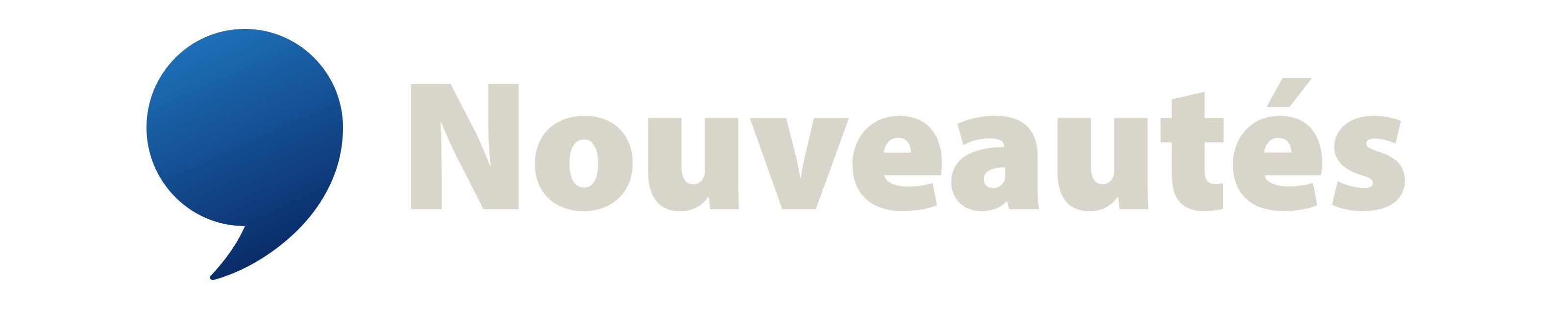 Nouveautés Nouveautés