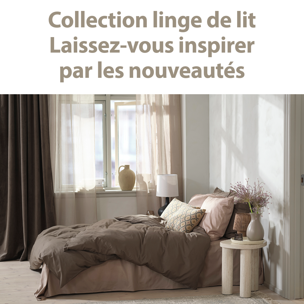 Nouvelle collection linge de lit