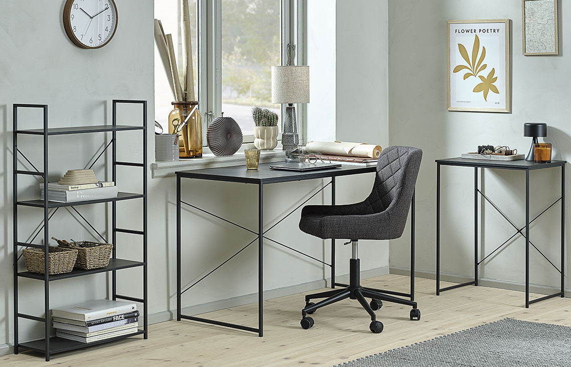 Chaise de bureau à dossier bas