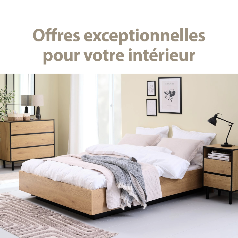 Des offres exceptionnelles pour votre intérieur