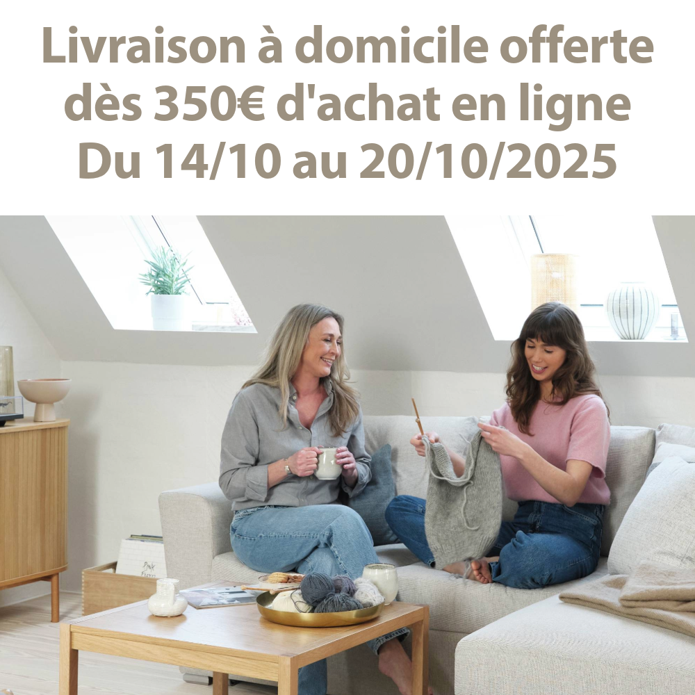 Livraison offerte dès 350€ d'achat en ligne